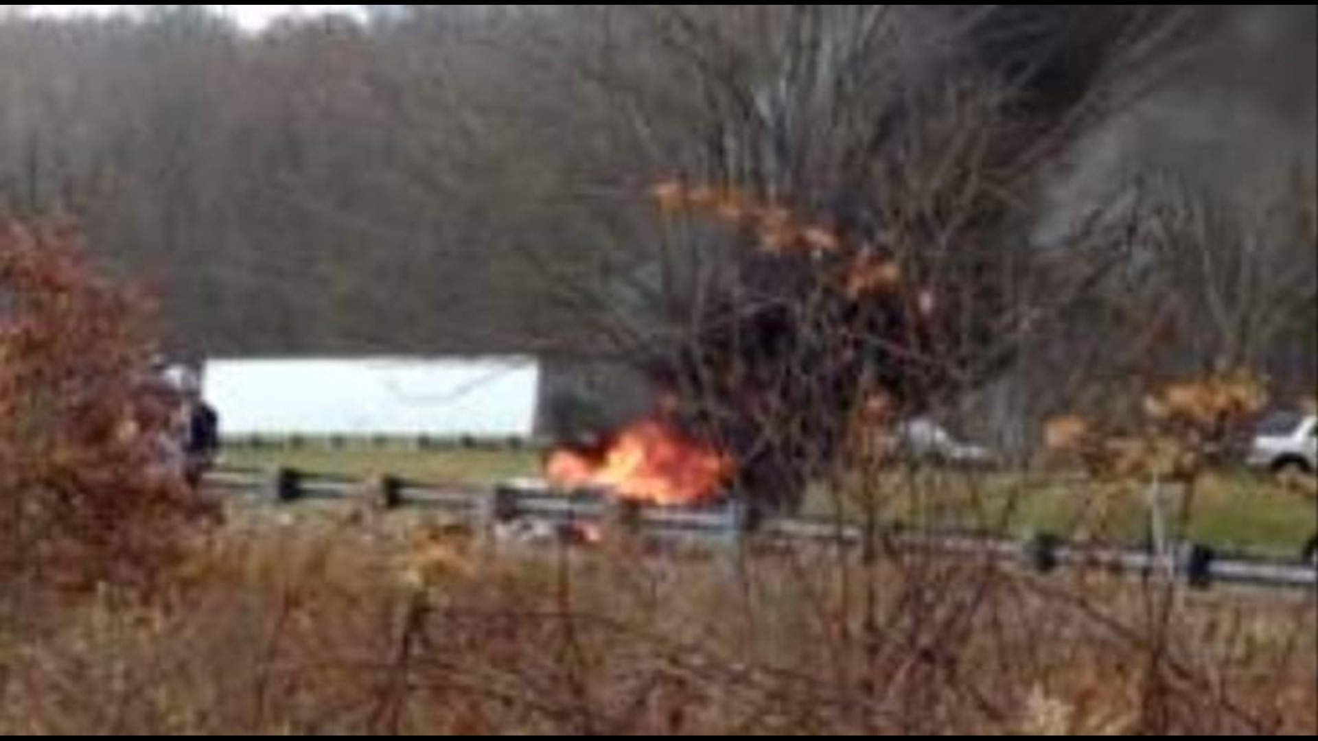 Two Massachusetts men die in fiery Southbury crash