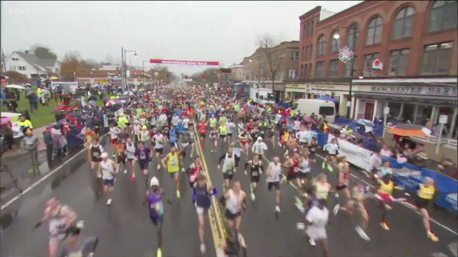 The Manchester Road Race, a Thanksgiving tradition, returned to Manchester Thursday morning with over 12,000 participants and thousands of spectators.