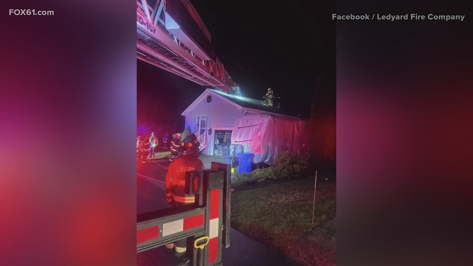 Firefighters allege lightning strike sparked Conn. house fire | fox61.com
