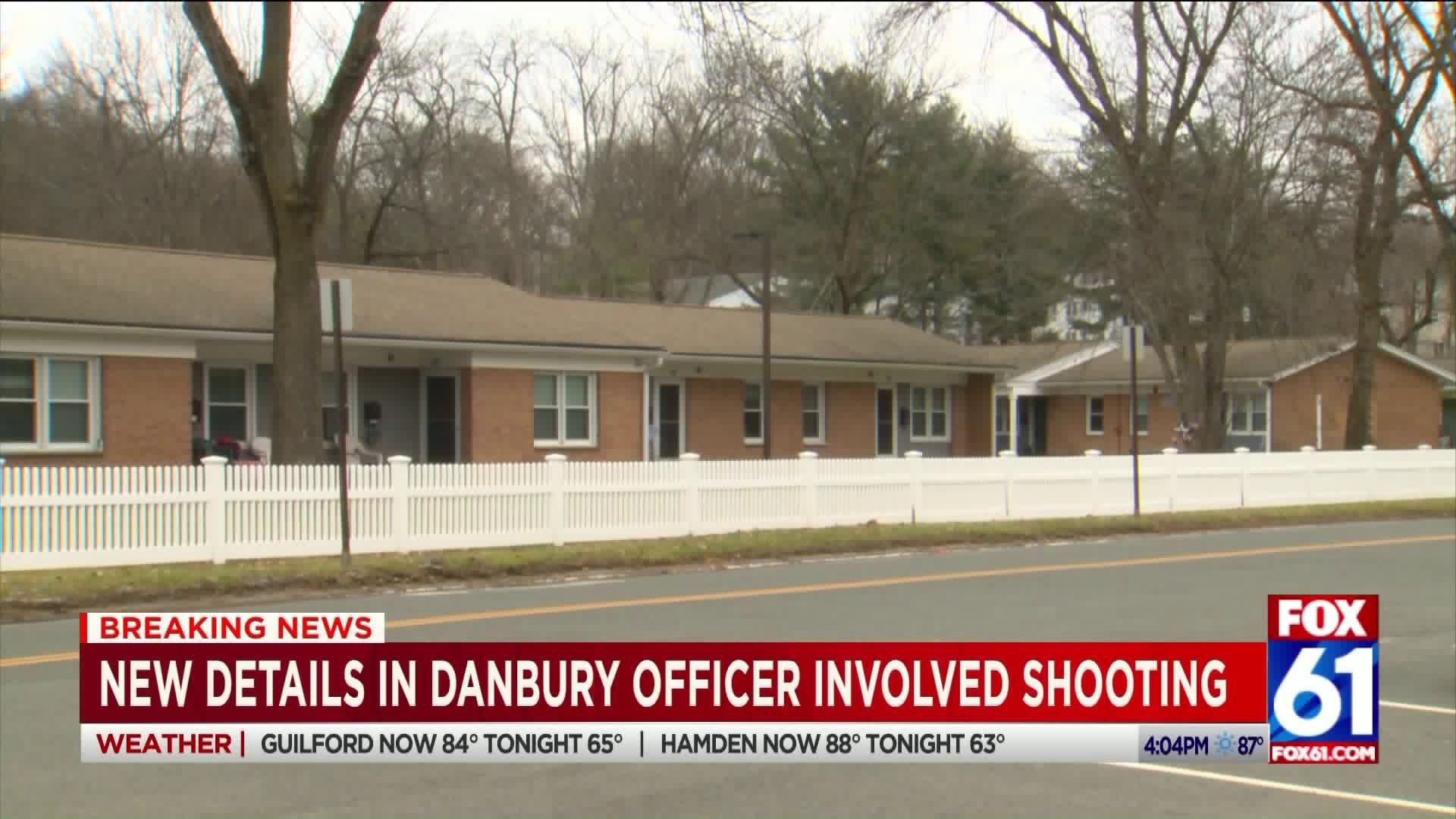 Man arrested in connection with Danbury officer involved shooting