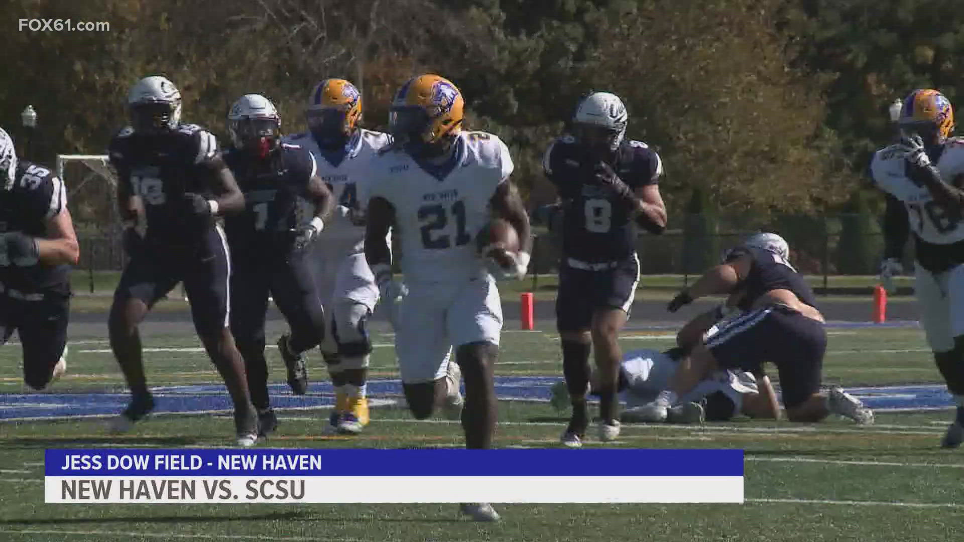 It was the latest edition of the 'Elm City Rivalry,' as the campuses for New Haven and Southern are only miles apart.