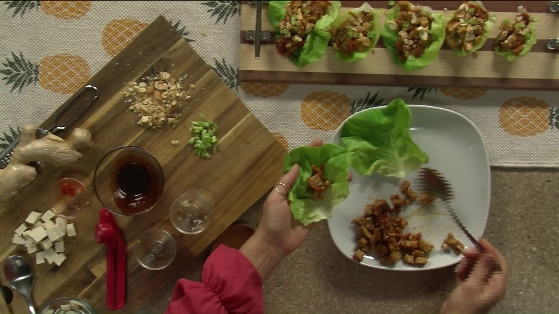 How to make Spicy Tofu Lettuce Wraps - FOX61 MealHouse