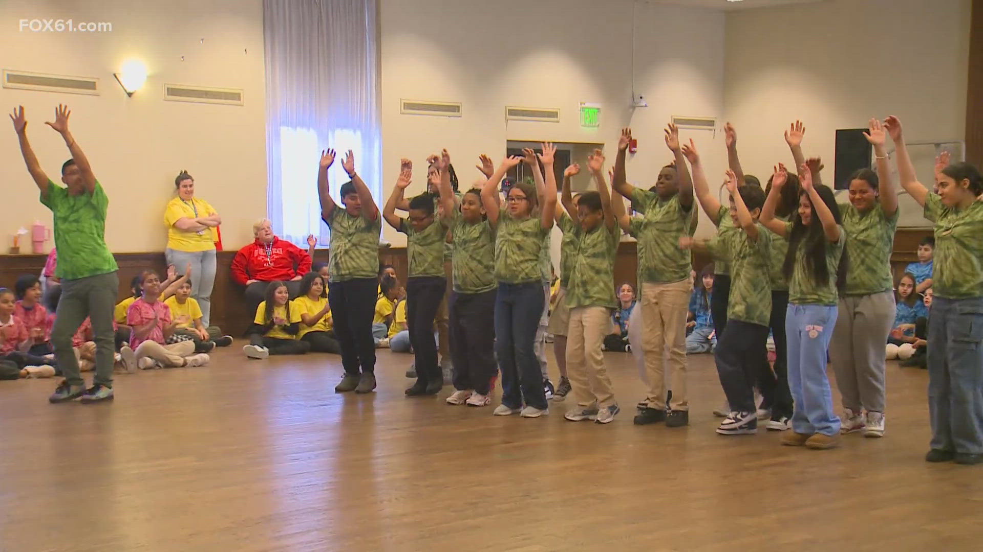 Parkville School on Fox 61: For the 'Moving Matters!' program