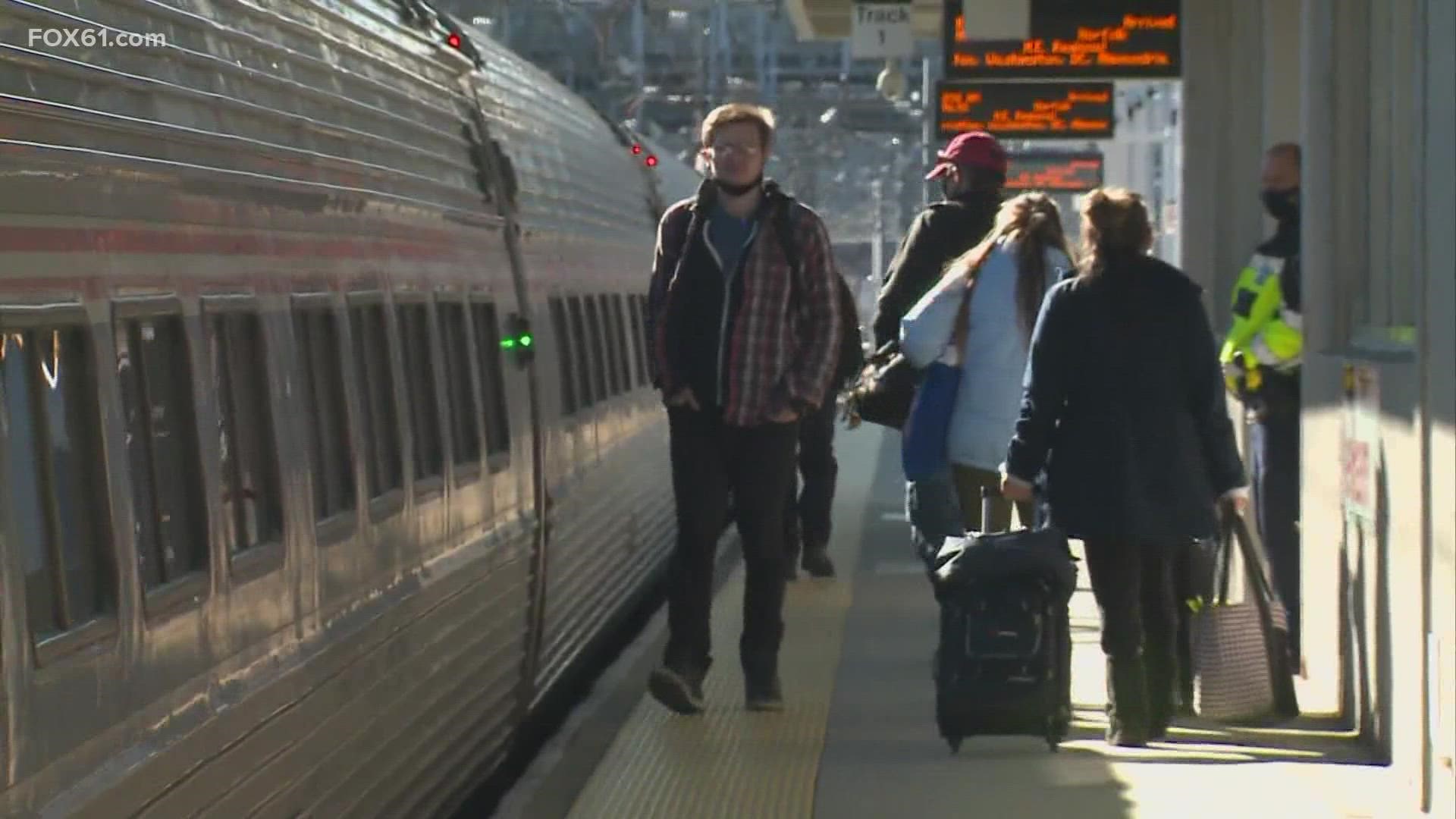 Amtrak and Metro-North are gearing up for the crowds, which are expected to be 80% higher than two years ago.
