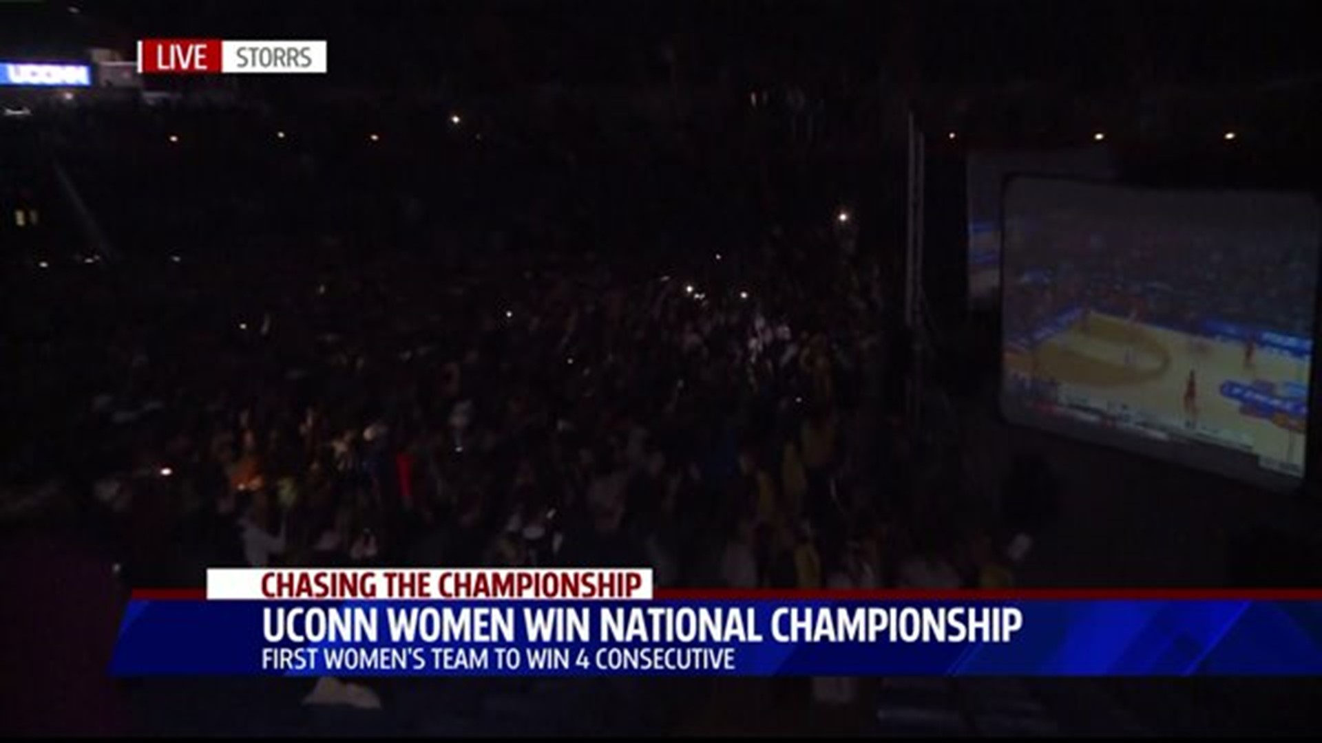 Excitement palpable as UConn women win fourth-straight national title