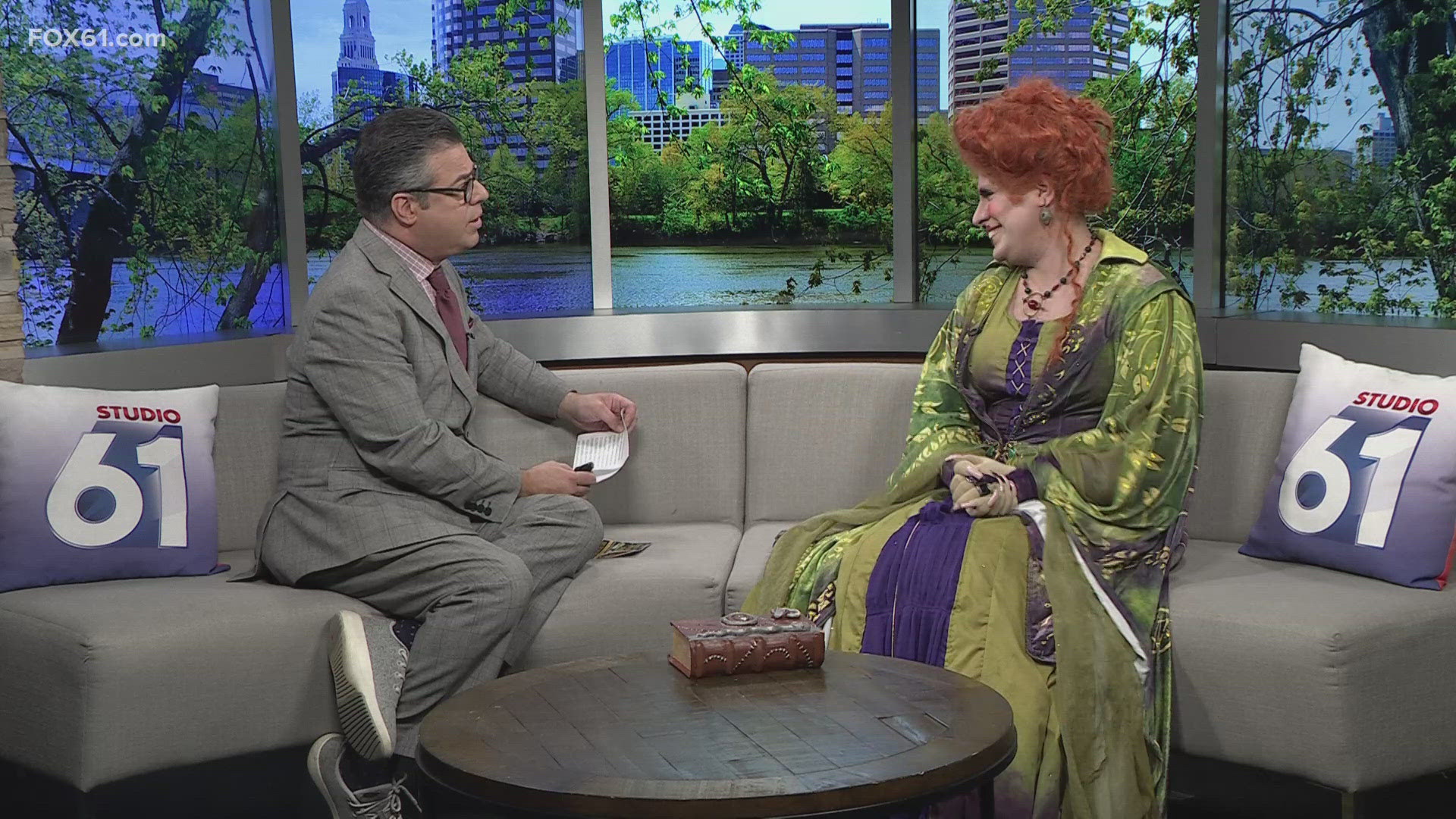 Summer Orlando stops by Studio 61 to preview Hocus Pocus Live, which is tour Connecticut towns from Sept. 27 through Nov. 2.