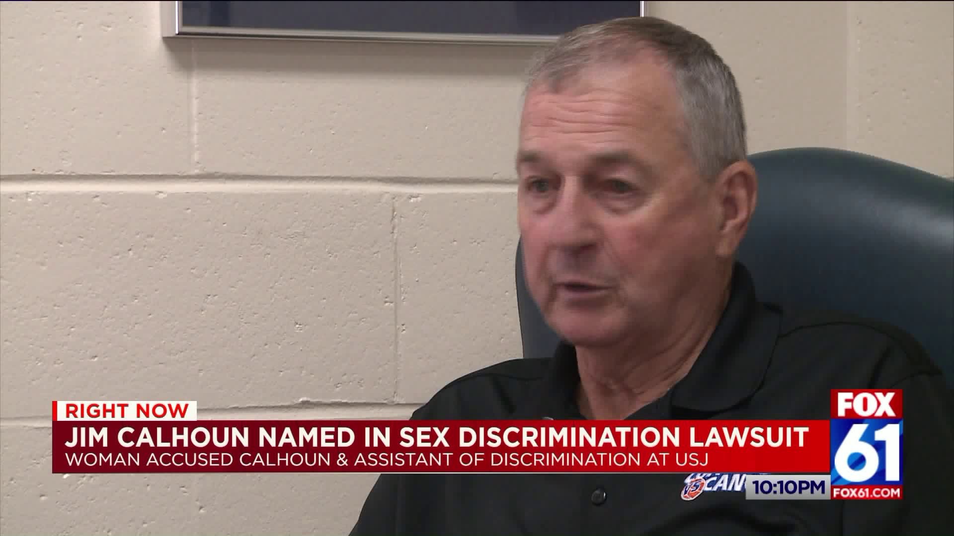 Jim Calhoun named in sex discrimination lawsuit