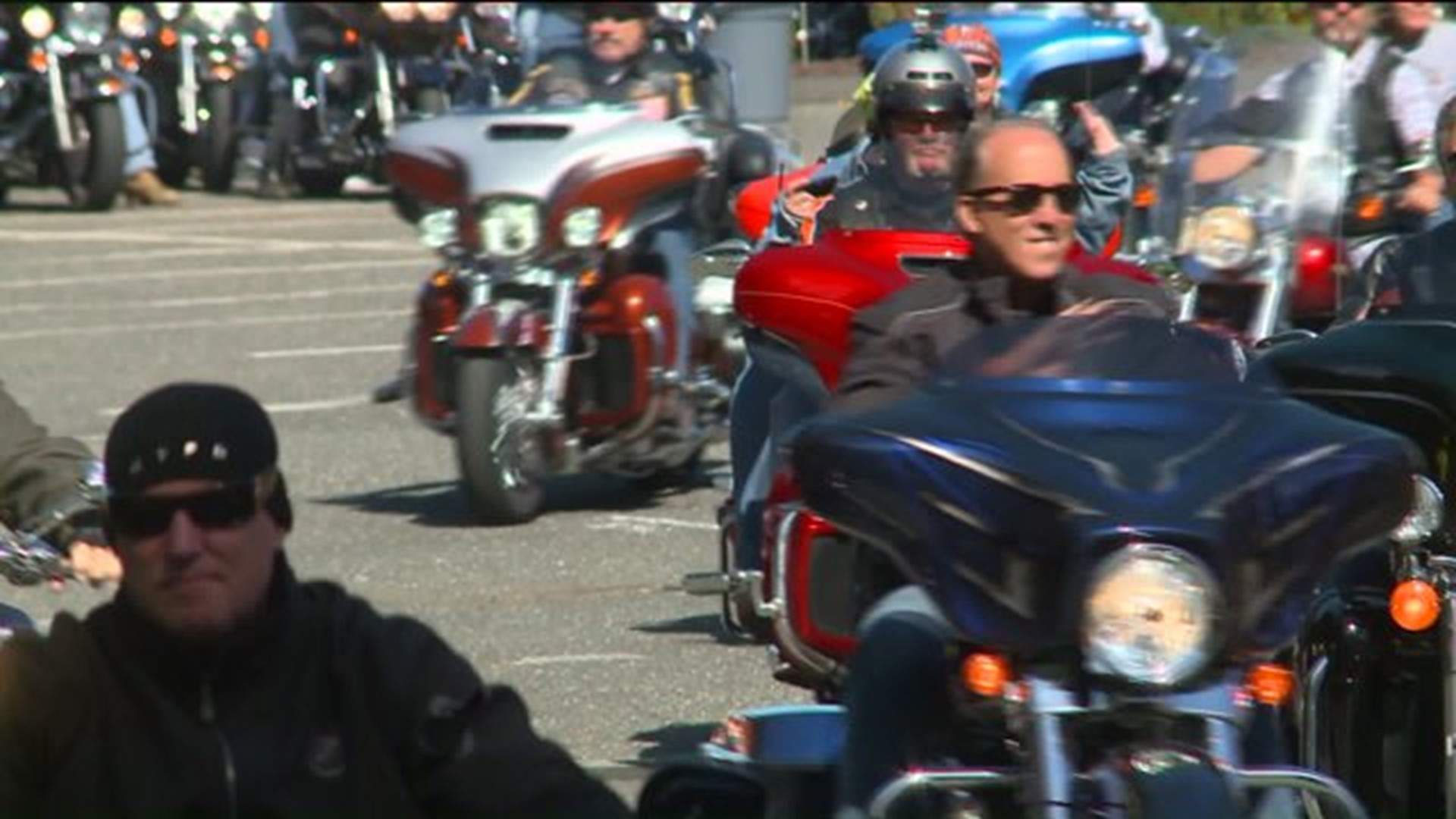 Walkers, riders take to the streets for charity