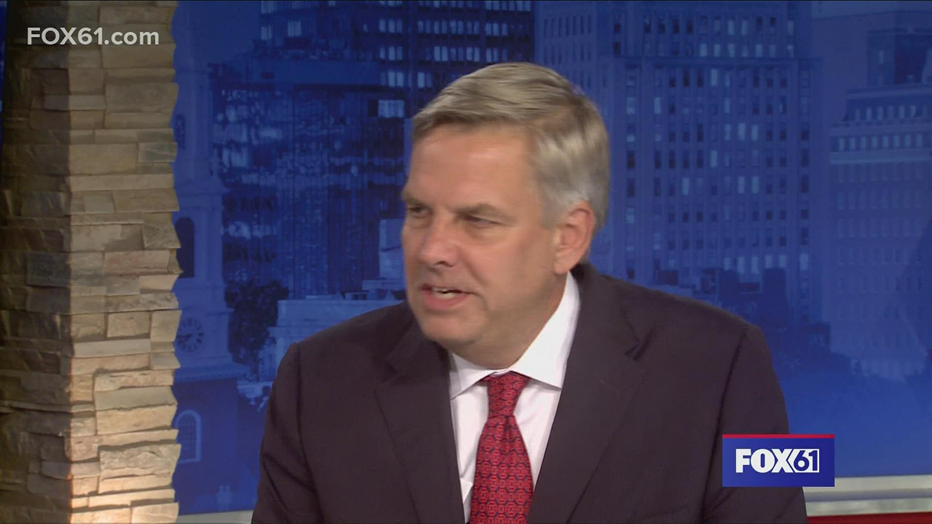 We talk with the GOP candidate for governor