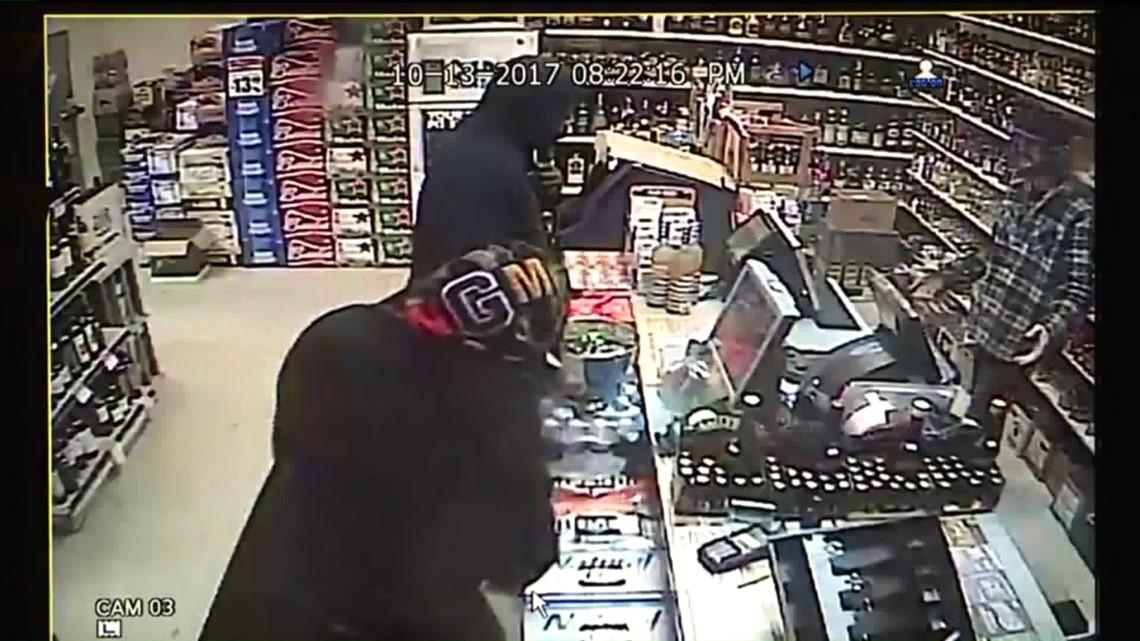 Serial liquor store robbers on the loose in Wolcott | fox61.com