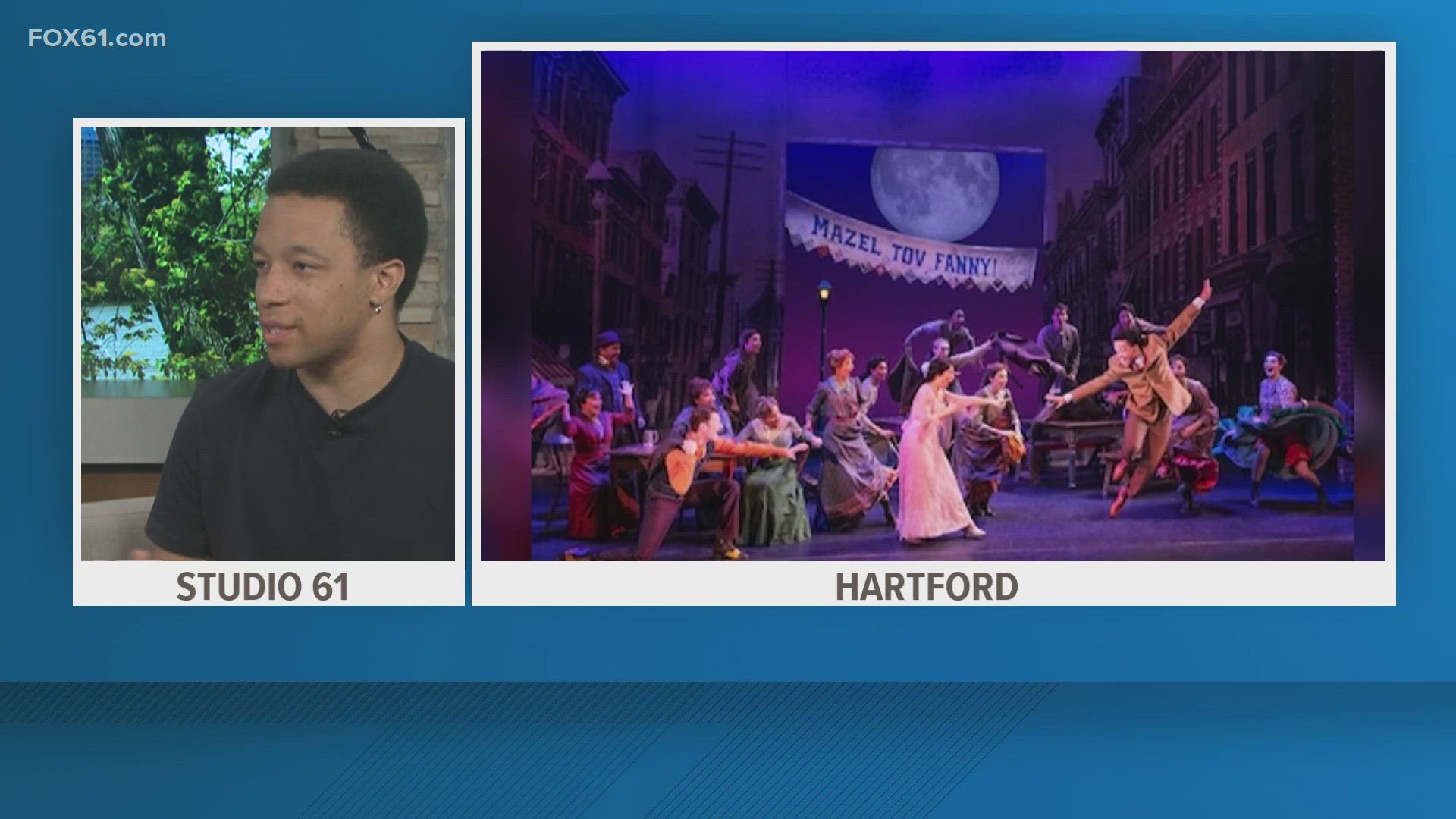 Actor Izaiah Montaque Harris, who plays Eddie Ryan in "Funny Girl" discusses the show that's playing at The Bushnell!
