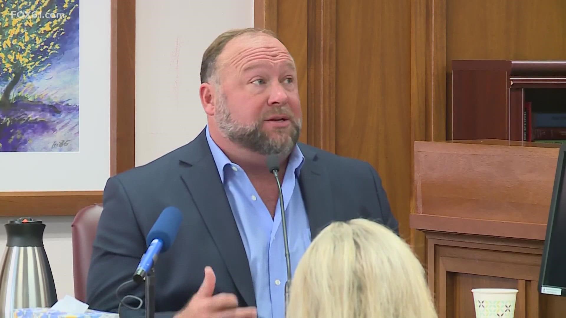 Alex Jones is set to take a stand this week at Connecticut Superior Court.