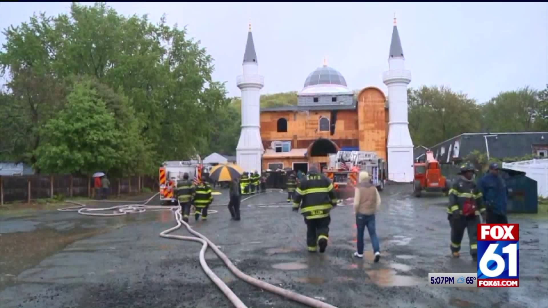 Mosque fire