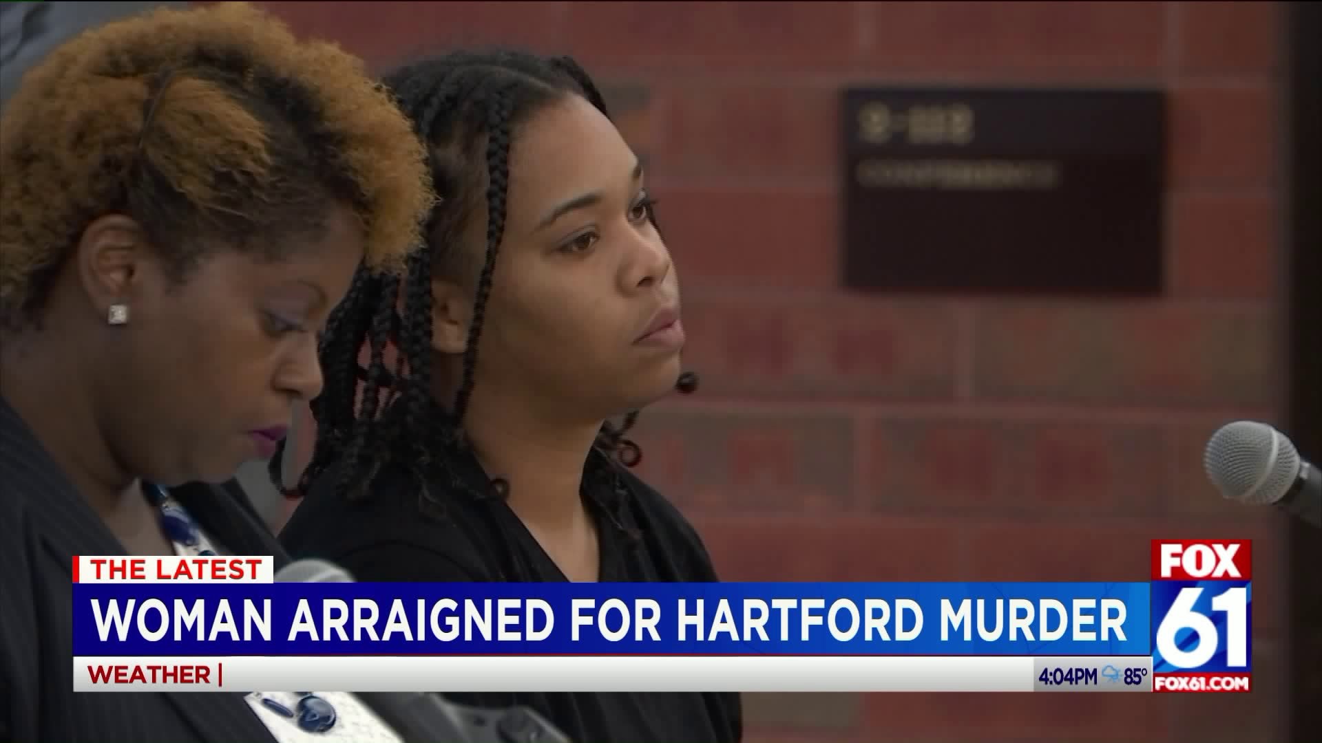 Woman arraigned for Harford murder