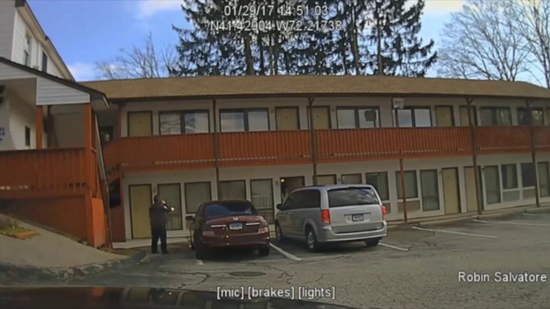 Motel shooting video
