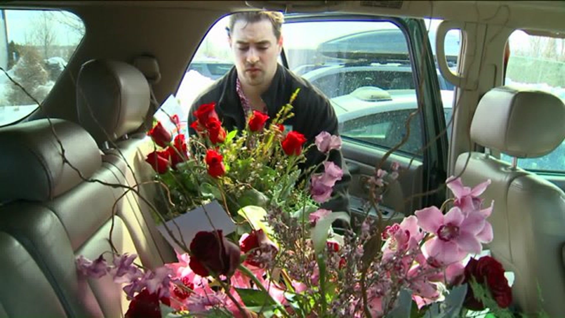 Flower shops across the state had their hands full on Valentine`s Day