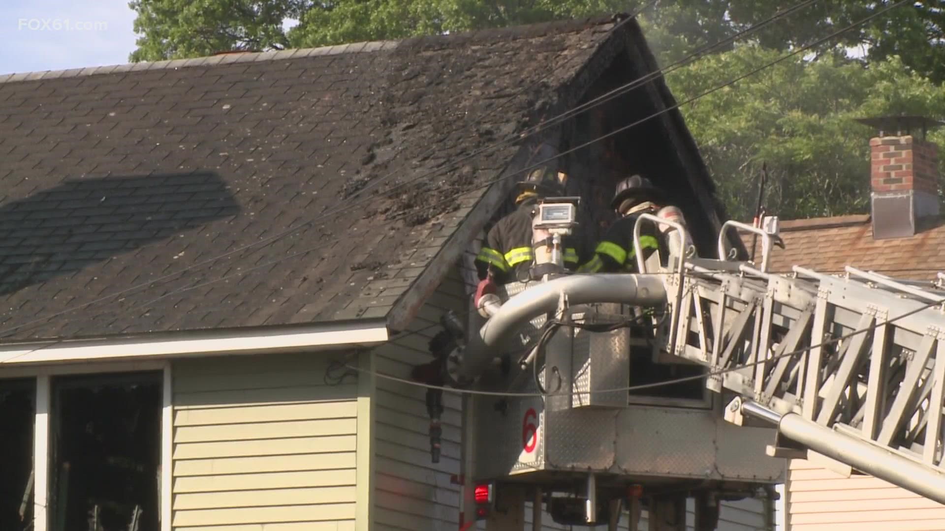 The Fire Marshall is still working to figure out what started the fire.