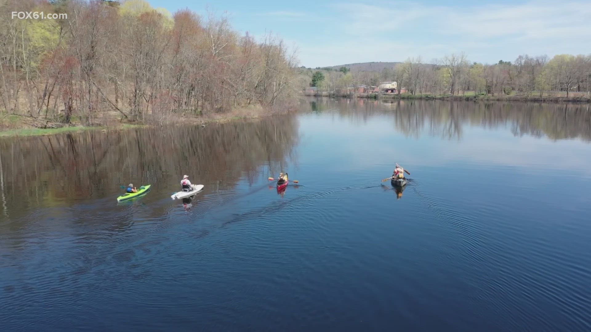 Connecticut canoe business opening early due to heatwave