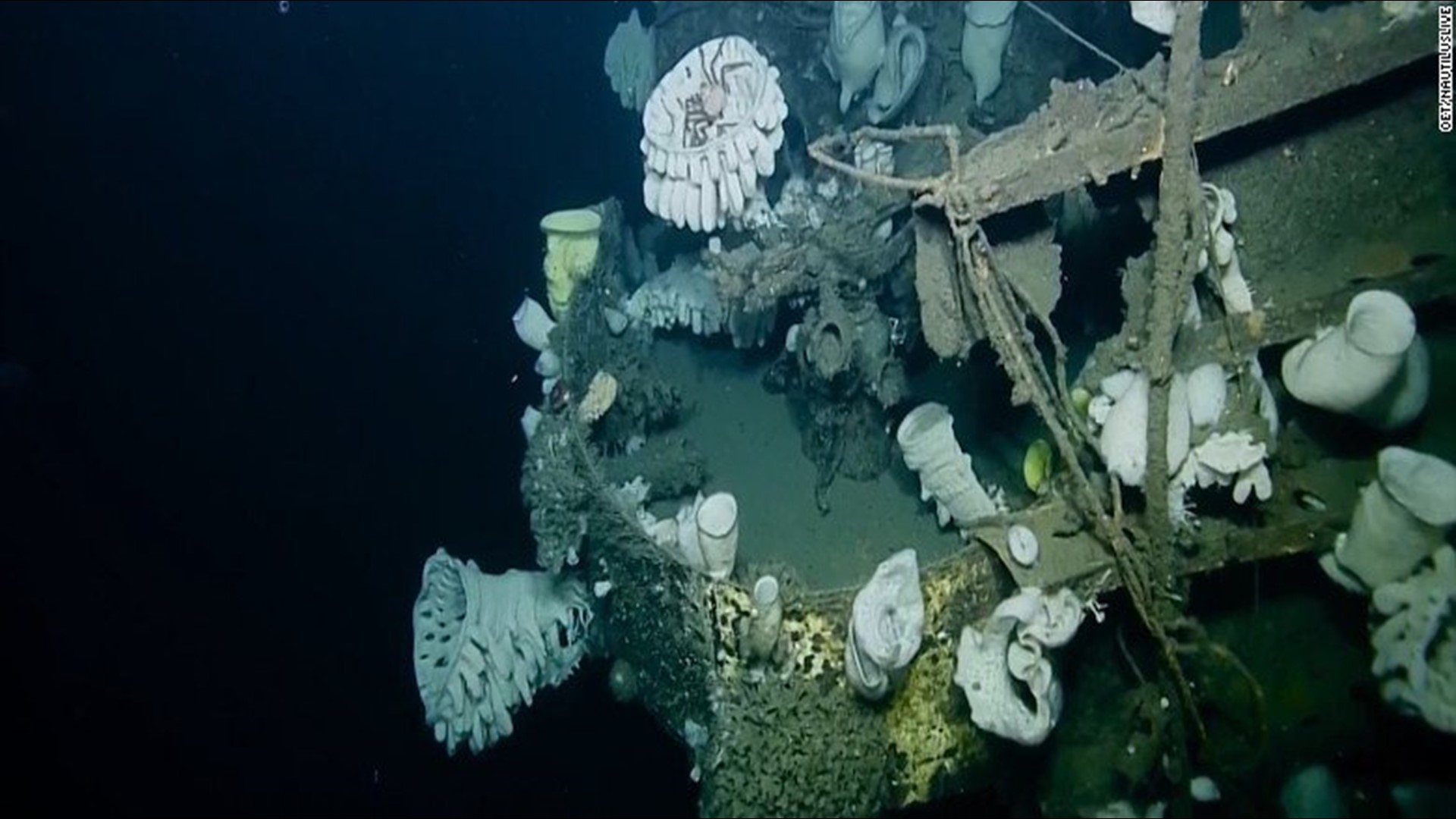 Scientists Get A Look At Sunken World War II Aircraft Carrier After 65 ...