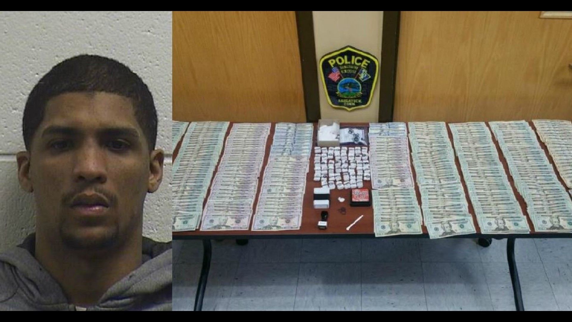 Man charged after police seize crack cocaine, heroin, cash during ...