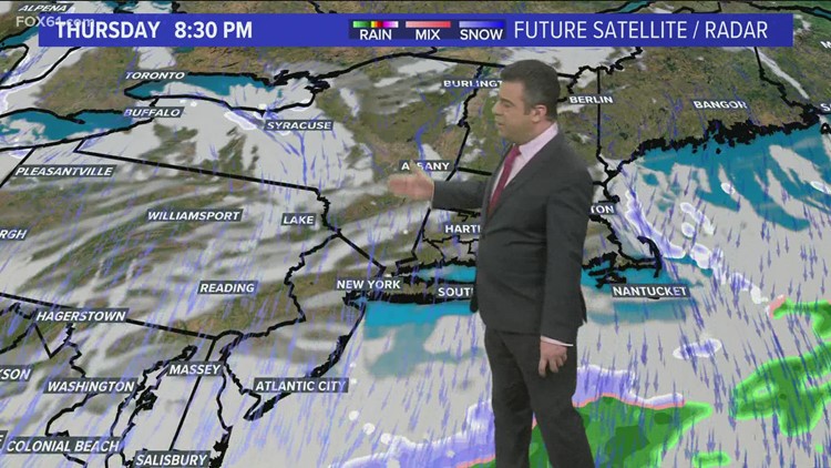 WEATHER WATCH: Snow Thursday morning could make the commute slippery
