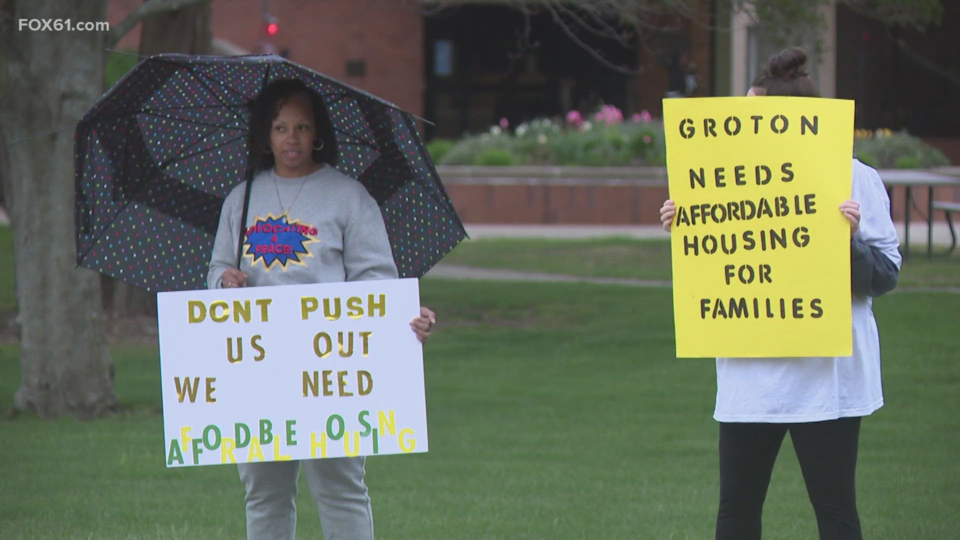 Families living in rental homes in Groton are being forced out of their homes and may need to leave town in order to find an affordable place to live.