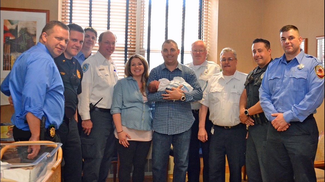 Westport first responders reunite with baby girl they delivered at ...