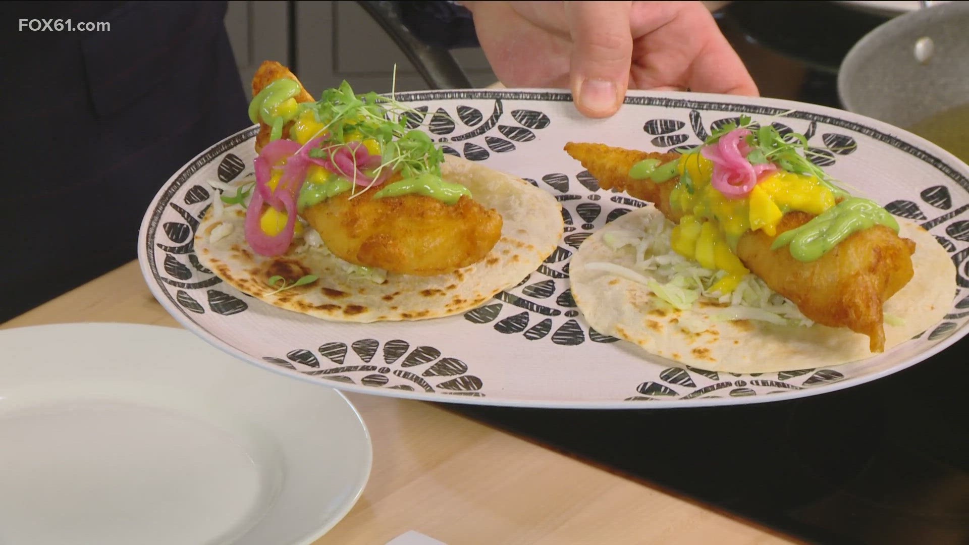 Chef and owner of Mano Taco Shop joins FOX61's Matt Scott in the kitchen.