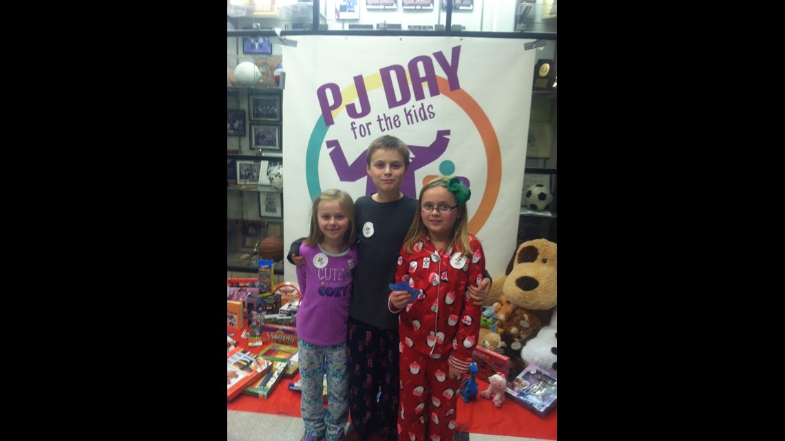 Brother of cancer survivor helps kids with PJ Day fundraiser