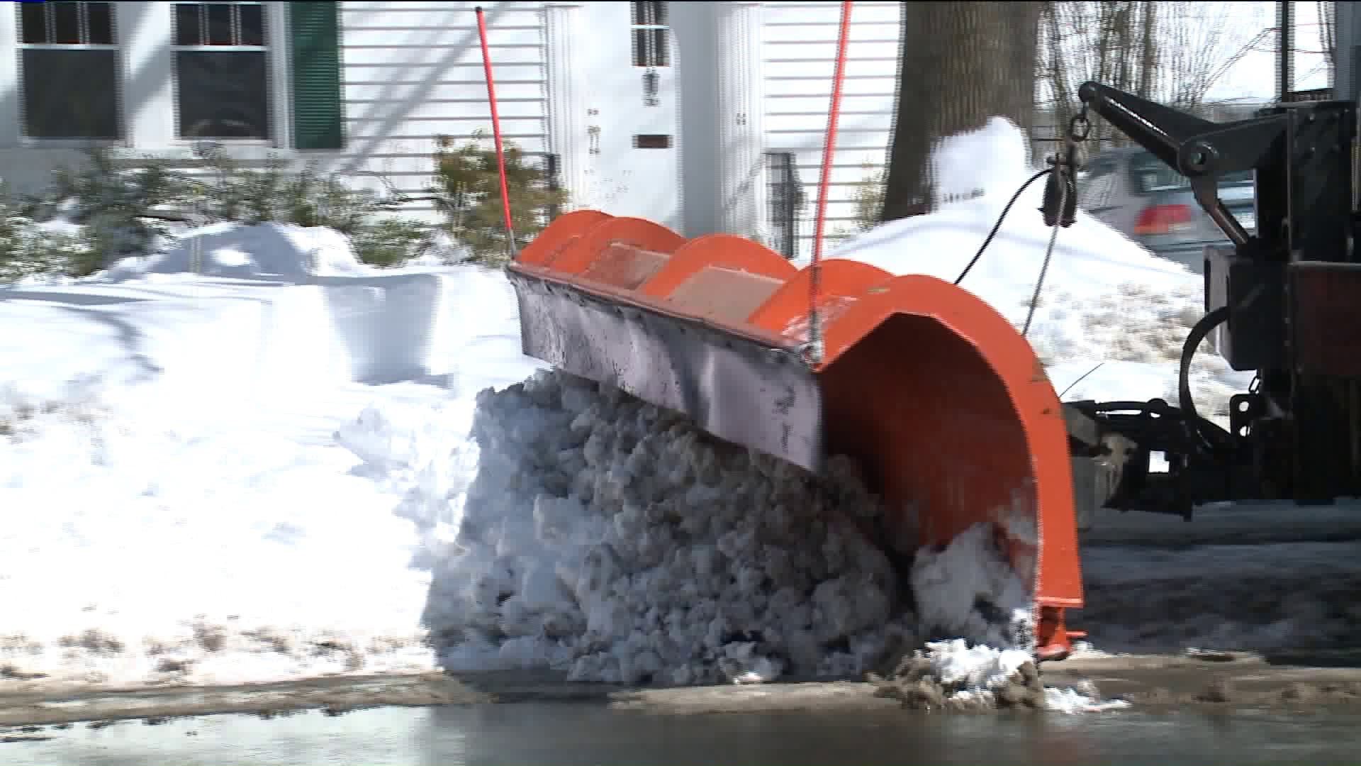 Waterbury crews still working to clean messy streets 2 days after storm