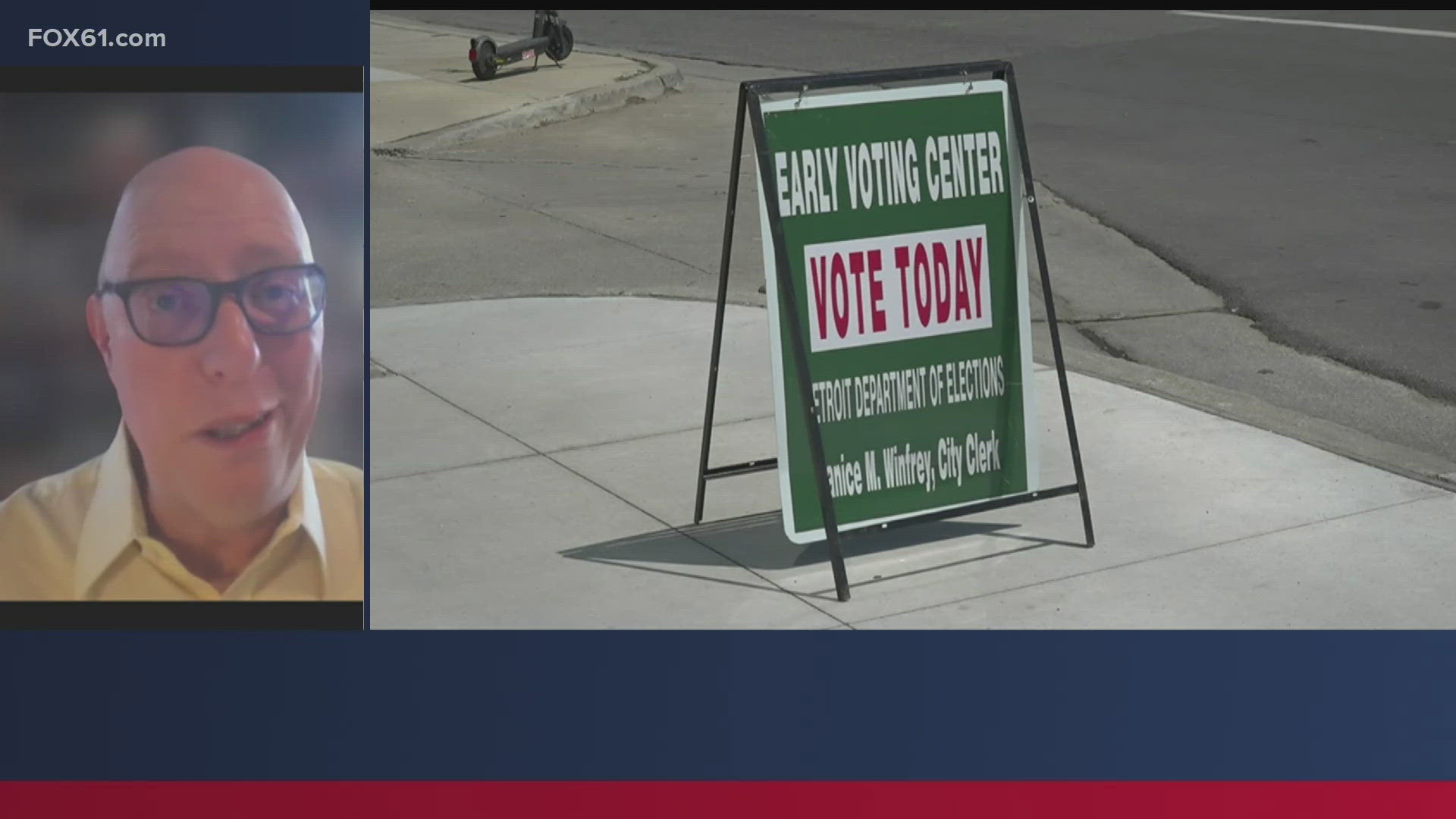 Scott McLean, a political science professor at Quinnipiac University, discusses misinformation and disinformation on this Election Day.