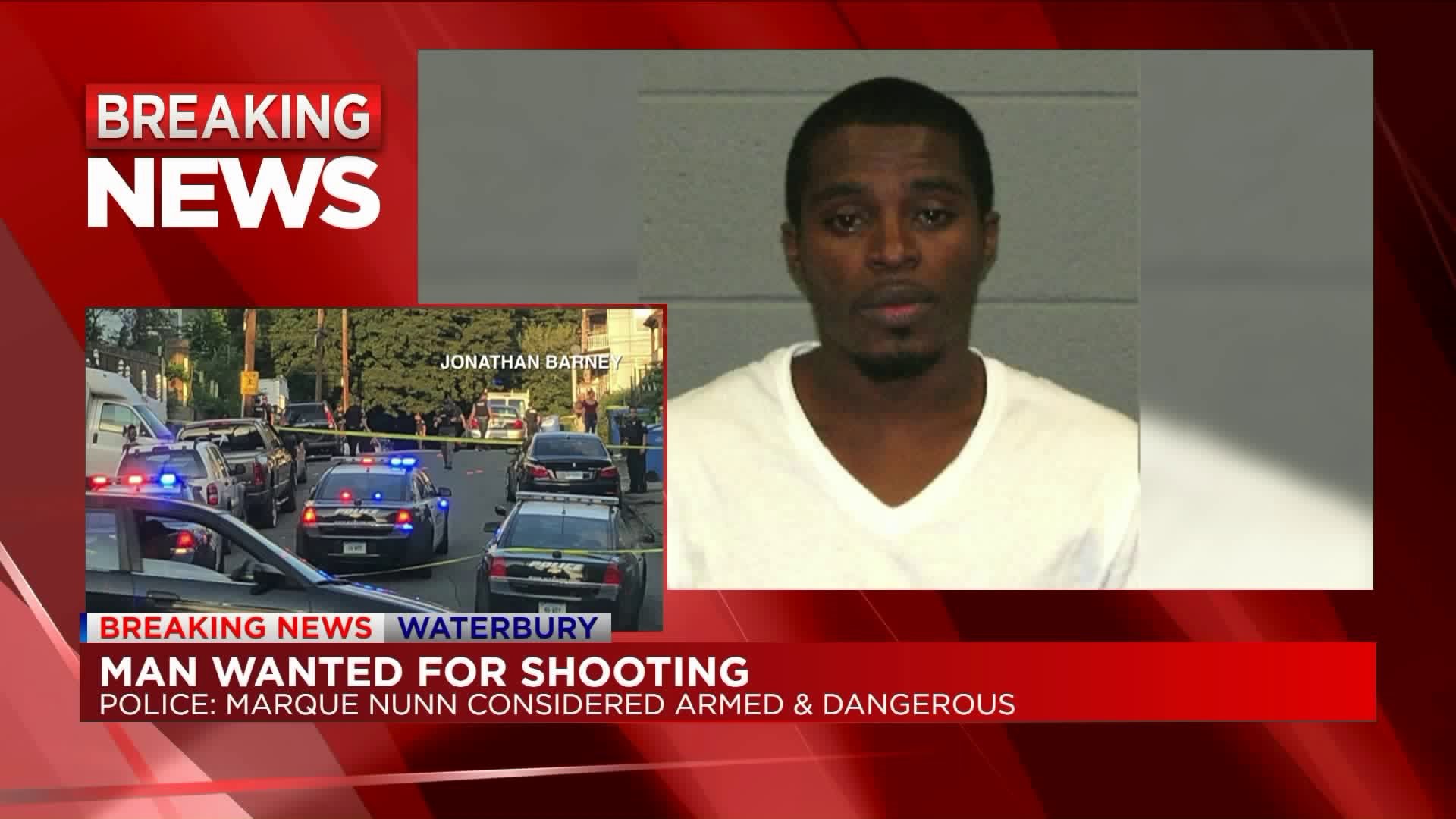 PD: Man wanted in connection to September shooting in Waterbury; considered armed and dangerous