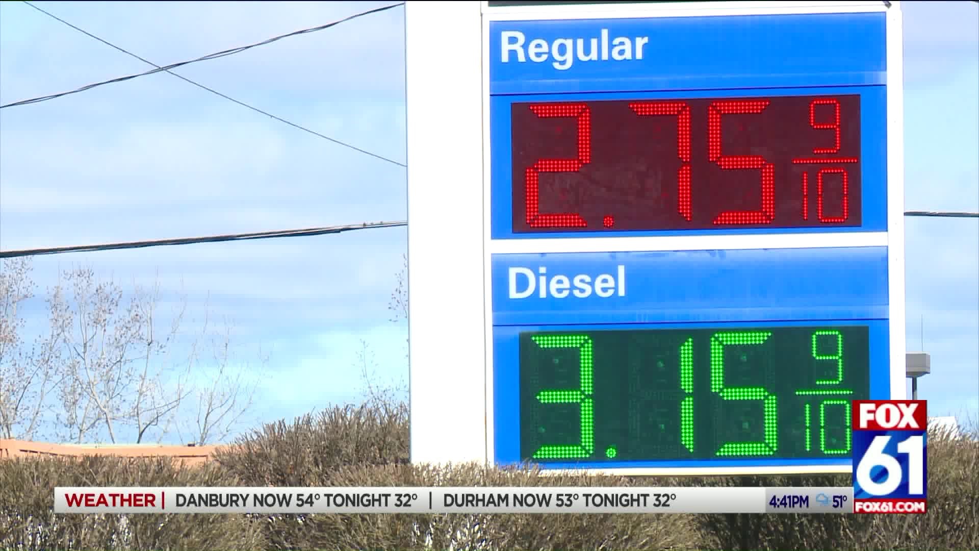 Gas prices on the rise in Connecticut and nationwide