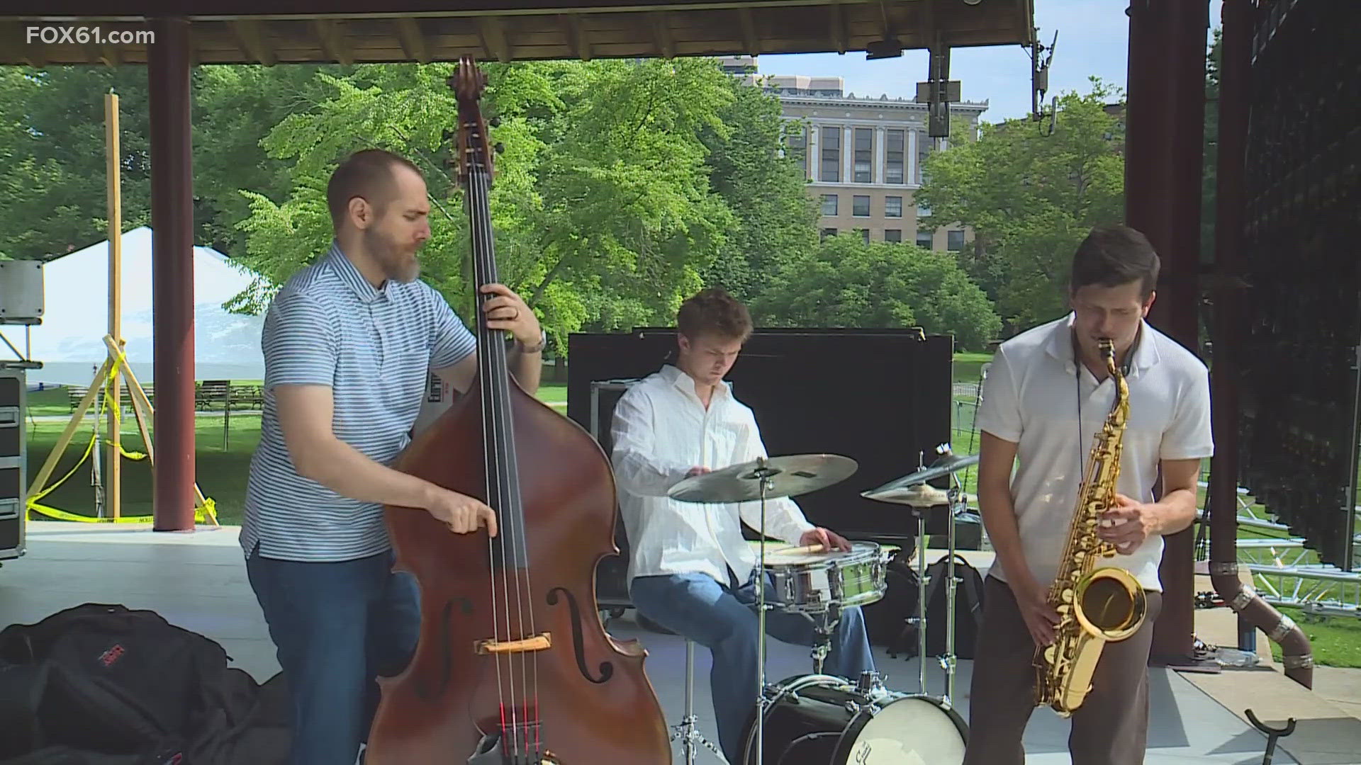 The festival is the largest free jazz festival in New England and attracts more than 150,000 people to Downtown Hartford.