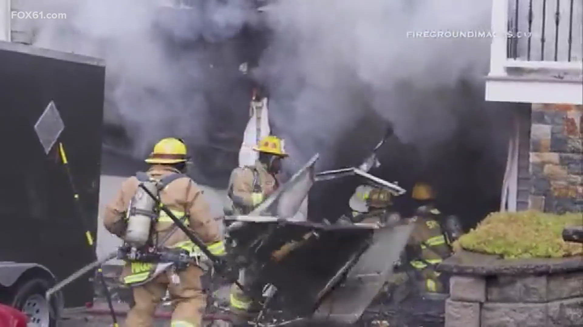 Last month, Shelton first responders battled a blaze at a house on Bruce Drive that had so many fireworks, a “controlled burn” was later needed to remove them.