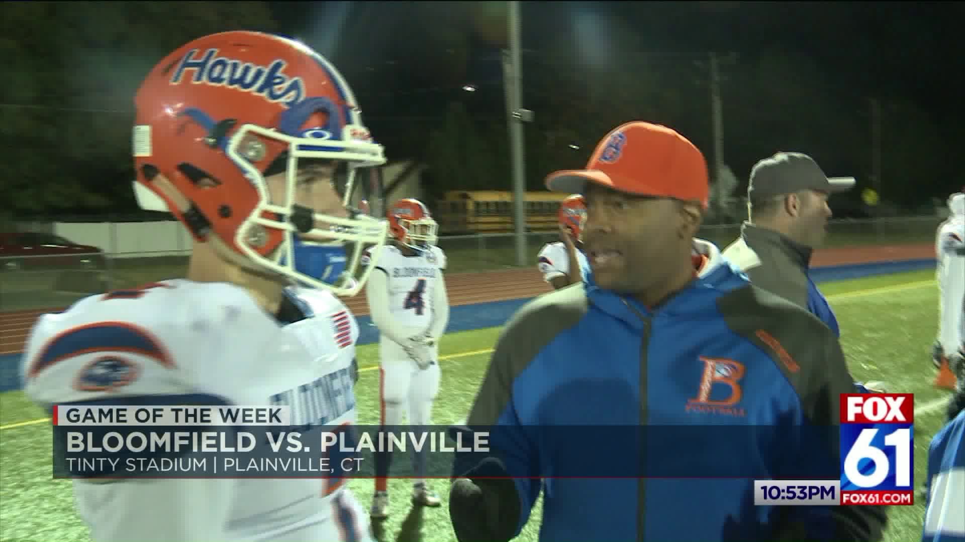 Game of the Week Bloomfield at Plainville