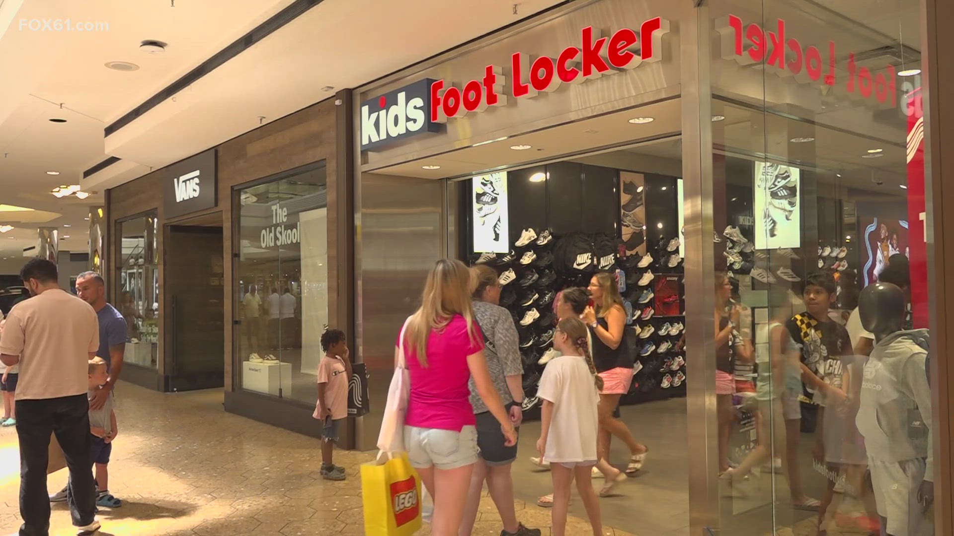 Connecticut's tax-free week kicked off Sunday, drawing early shoppers for back-to-school savings.