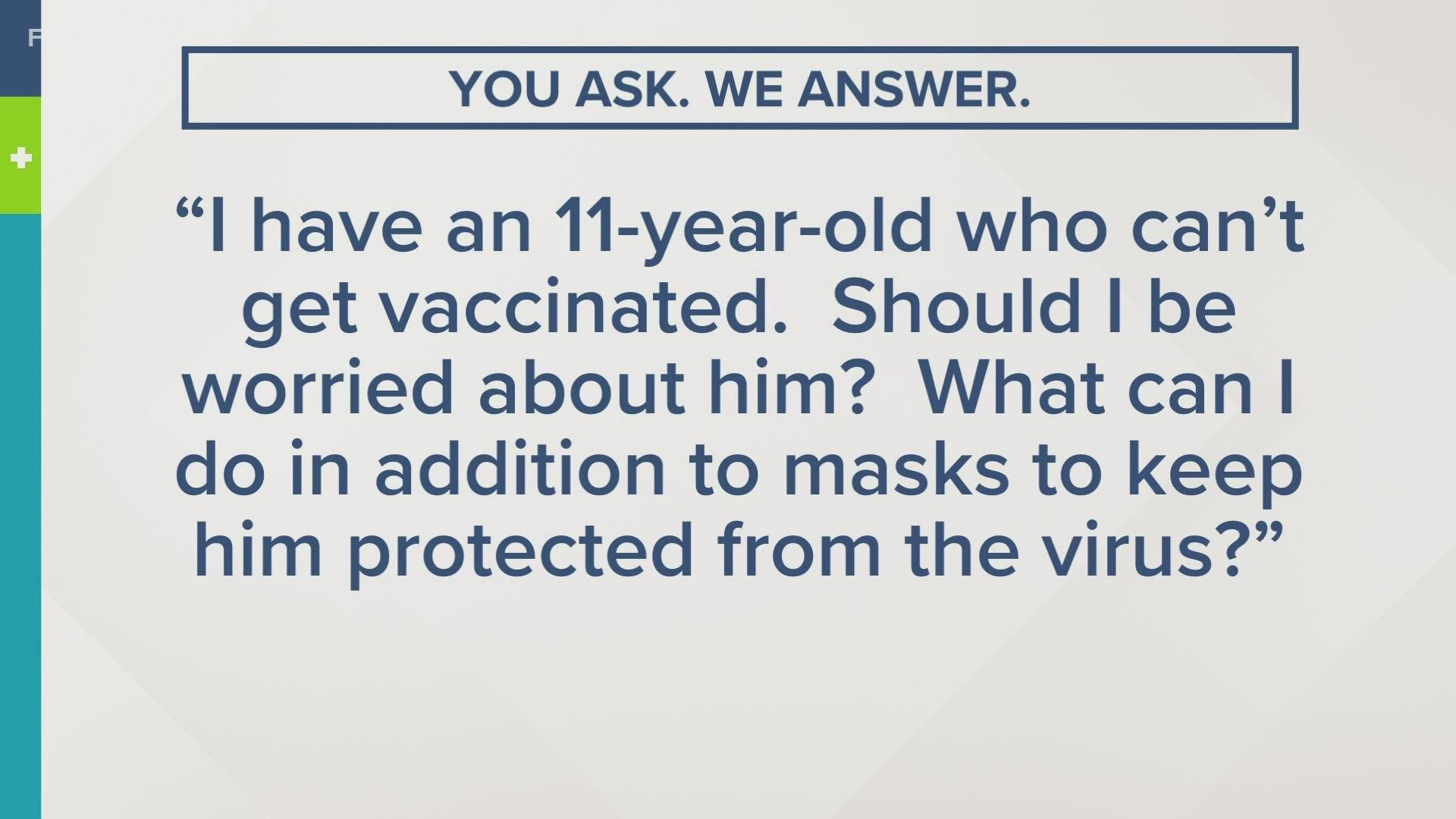 If you have a question about COVID-19 or the vaccine, email SHARE61@fox61.com or send a text to 860-527-6161.