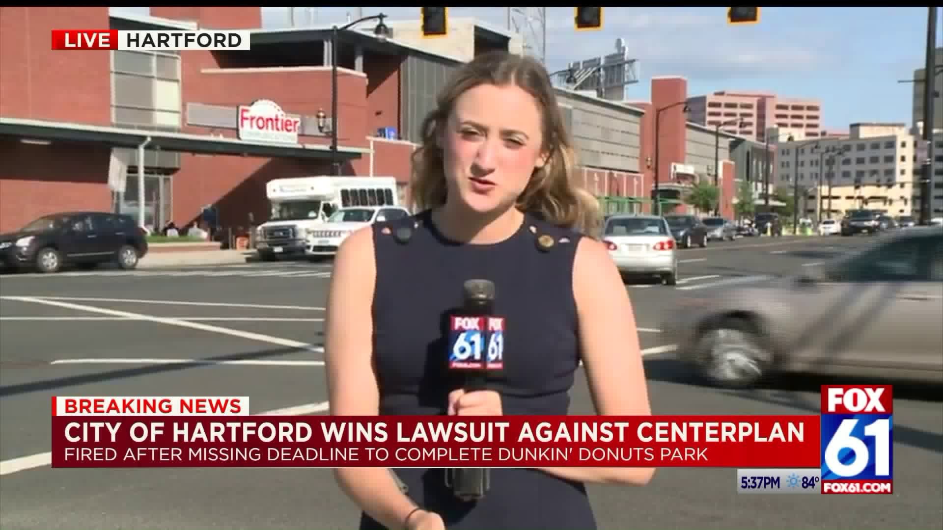 City of Hartford wins lawsuit against former Dunkin` Donuts Park developers