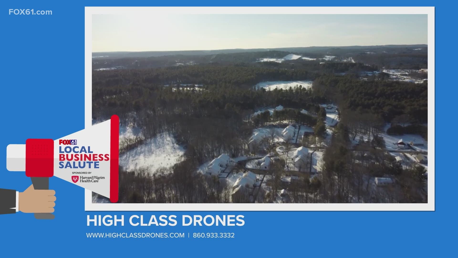 At High-Class Drones, they are dedicated to providing you with images of the highest quality and stellar professional service.