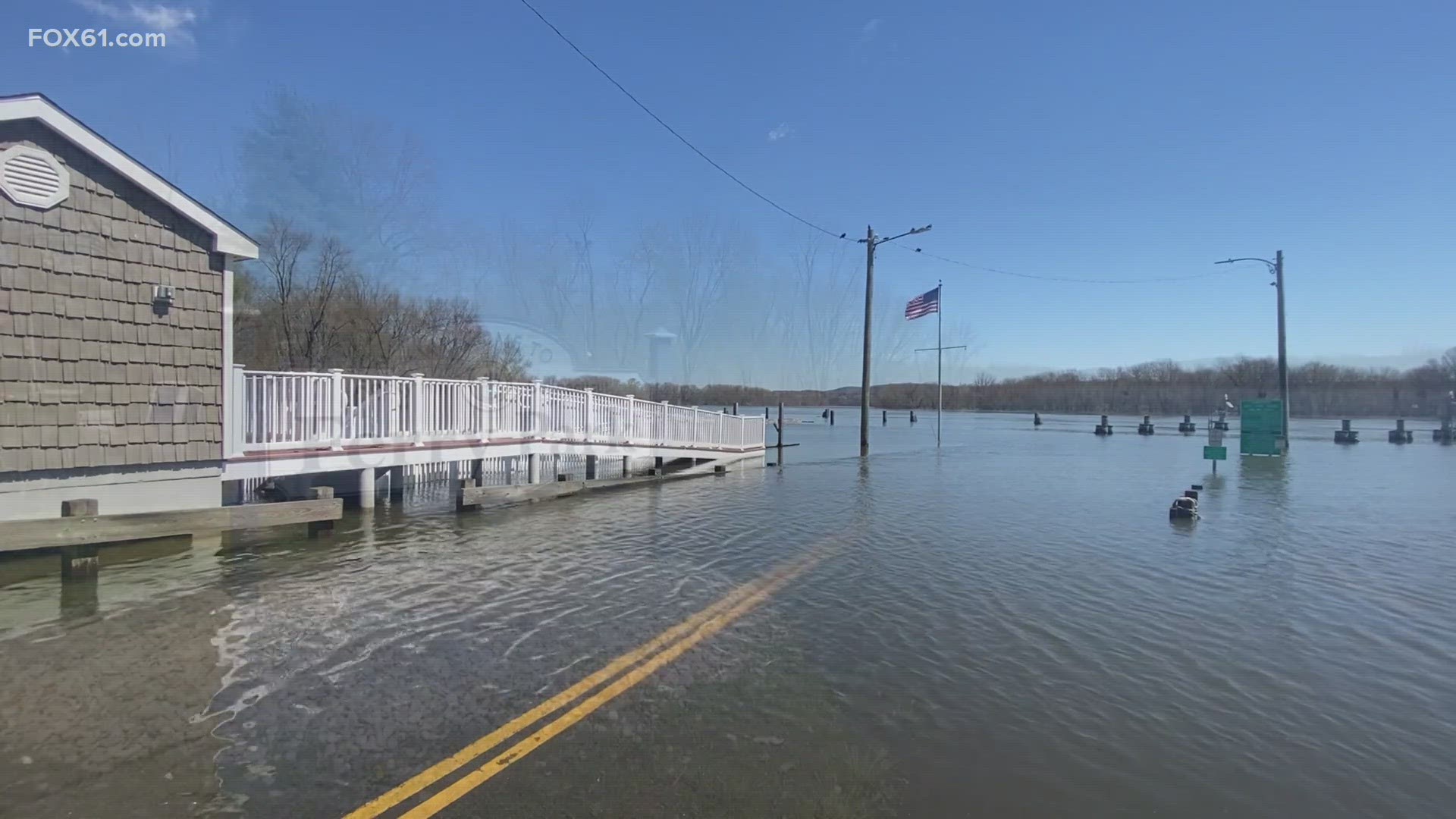 The historic ferries connecting Rocky Hill to Glastonbury and Chester to Hadlyme usually open April 1. High water has prevented service from starting so far.
