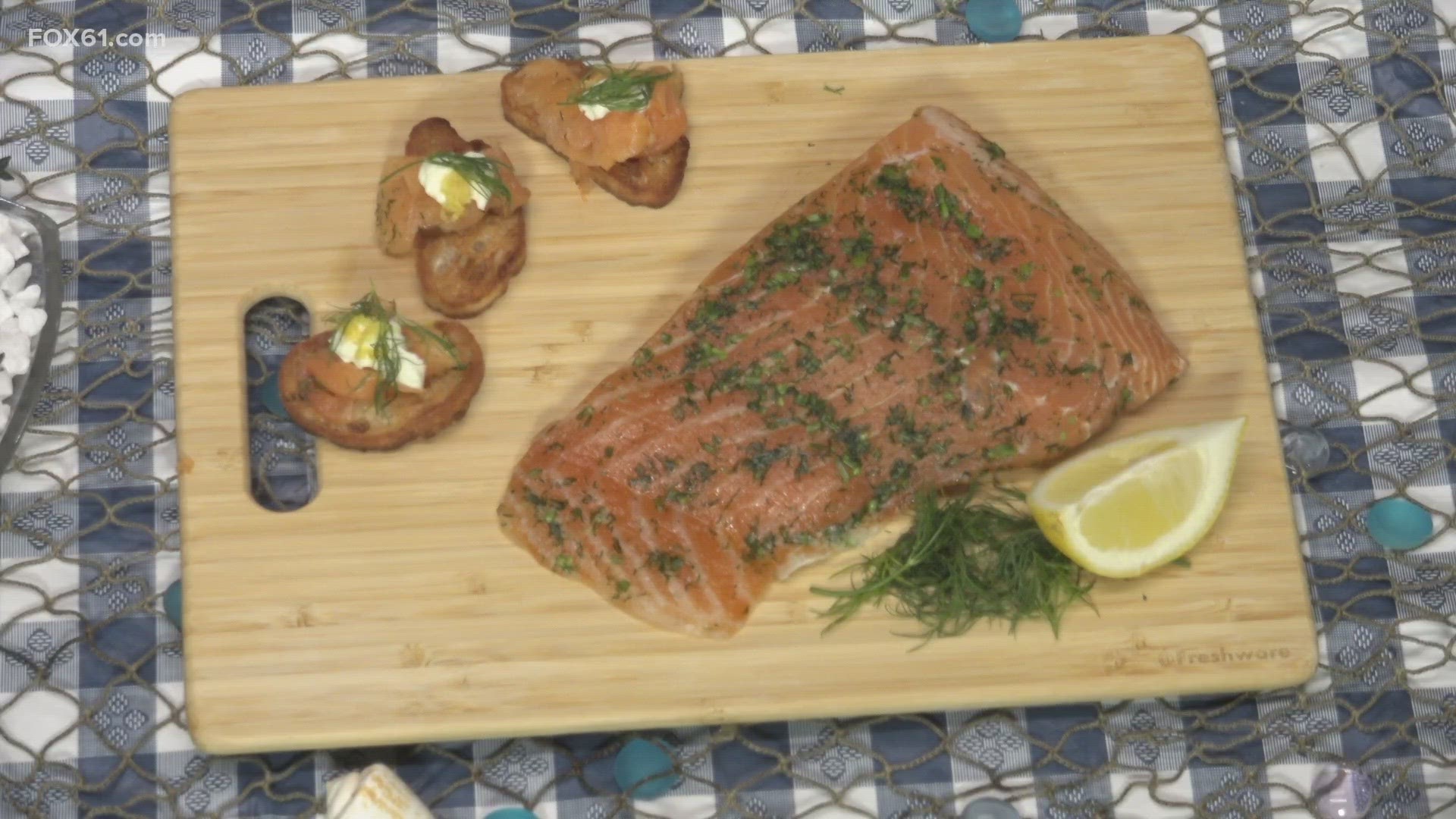 This gravlax recipe comes courtesy of West Shore Seafood, a delicious seafood eatery and market based out of Morris.