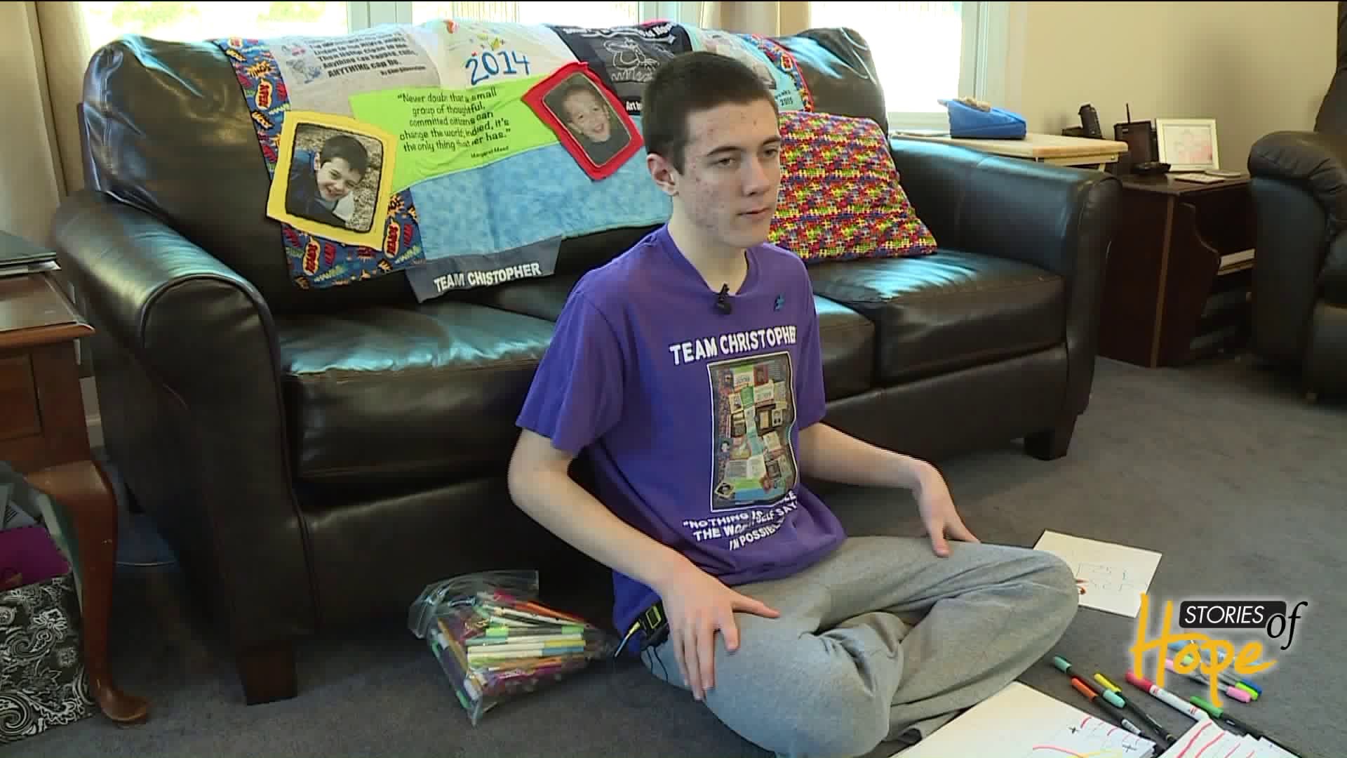 New Fairfield teen faces challenge of autism