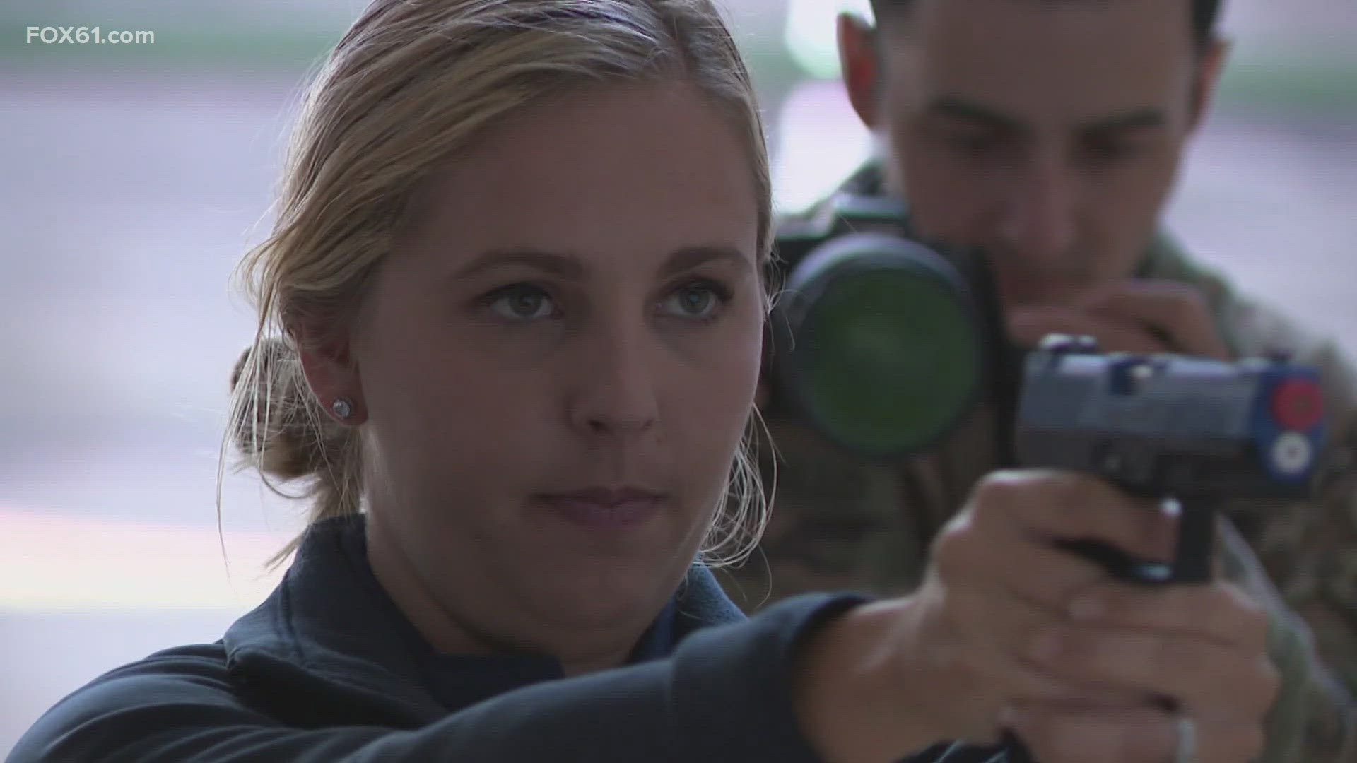 Members from the FOX61 team were put to work Friday morning by members of the Connecticut National Guard. It wasn't easy but was a valuable experience.