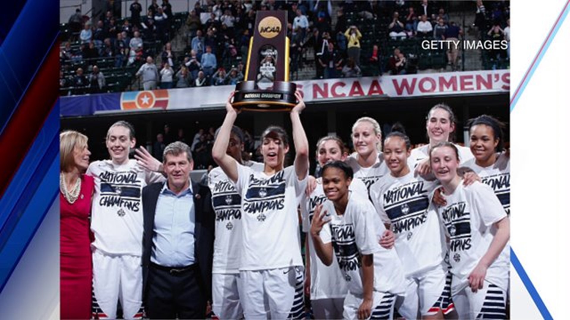 UConn women cheered on upon return from fourth national title win