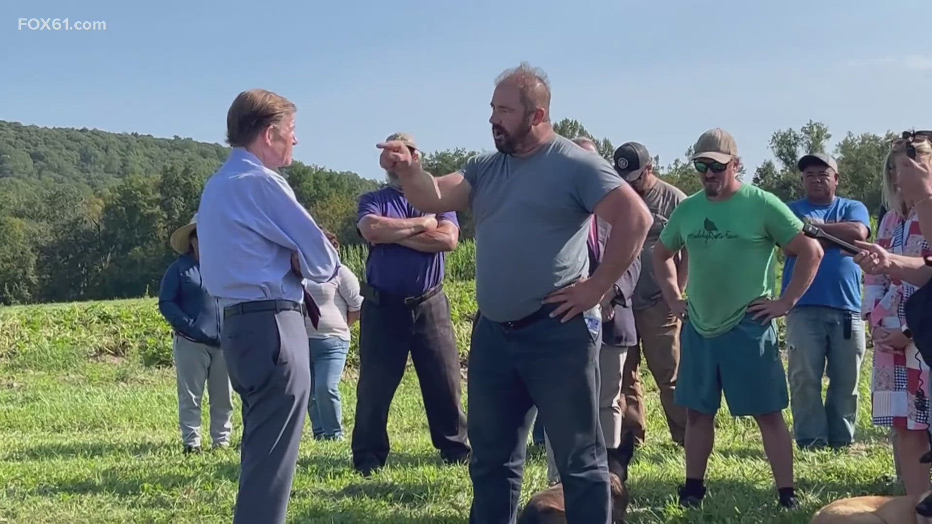 Farming's not for the faint of heart. Connecticut farmers are feeling left out of the conversation when it comes to relief funding. They demand more help.