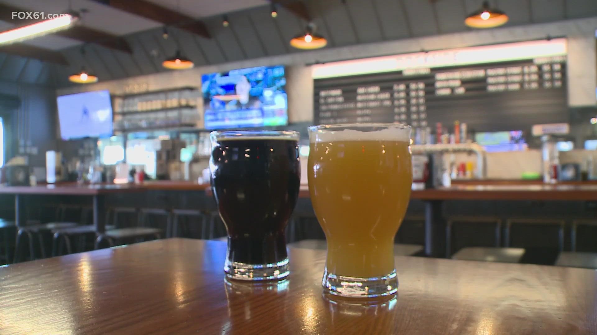 Dockside Brewery in Milford has been getting ready for the Super Bowl for months as they see a huge boom in business.