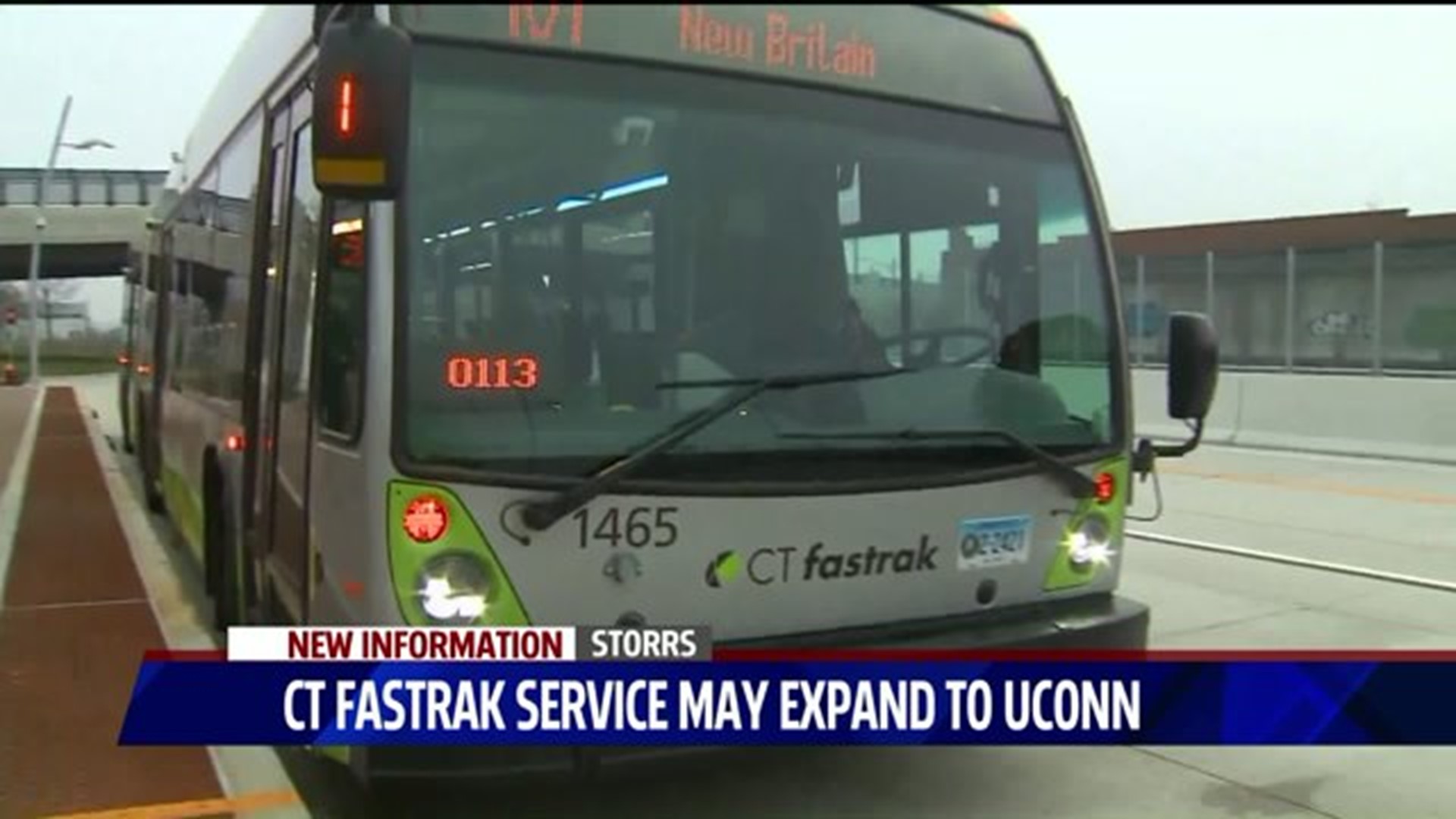 CTfastrak may extend to UConn