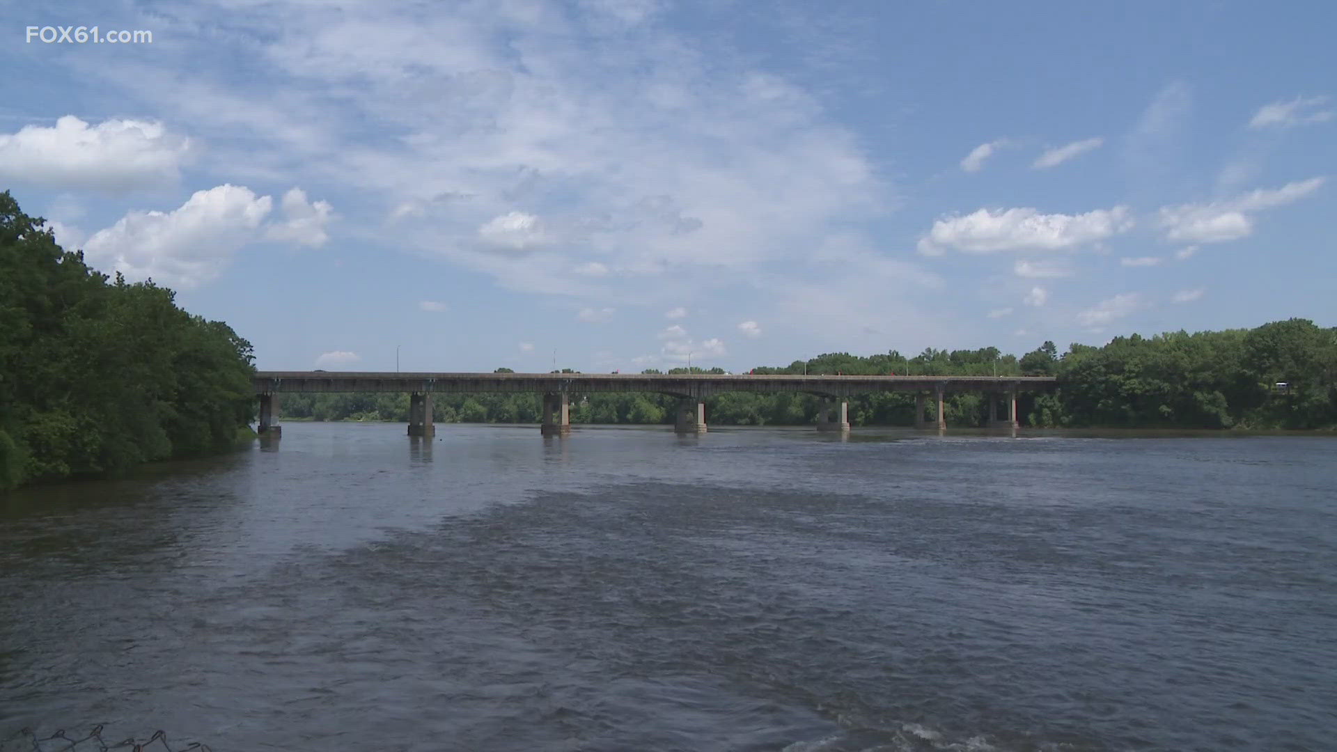 Too much rain causes stormwater pipes, which in some communities are combined with sewer pipes, to become overwhelmed and backflow into the river.