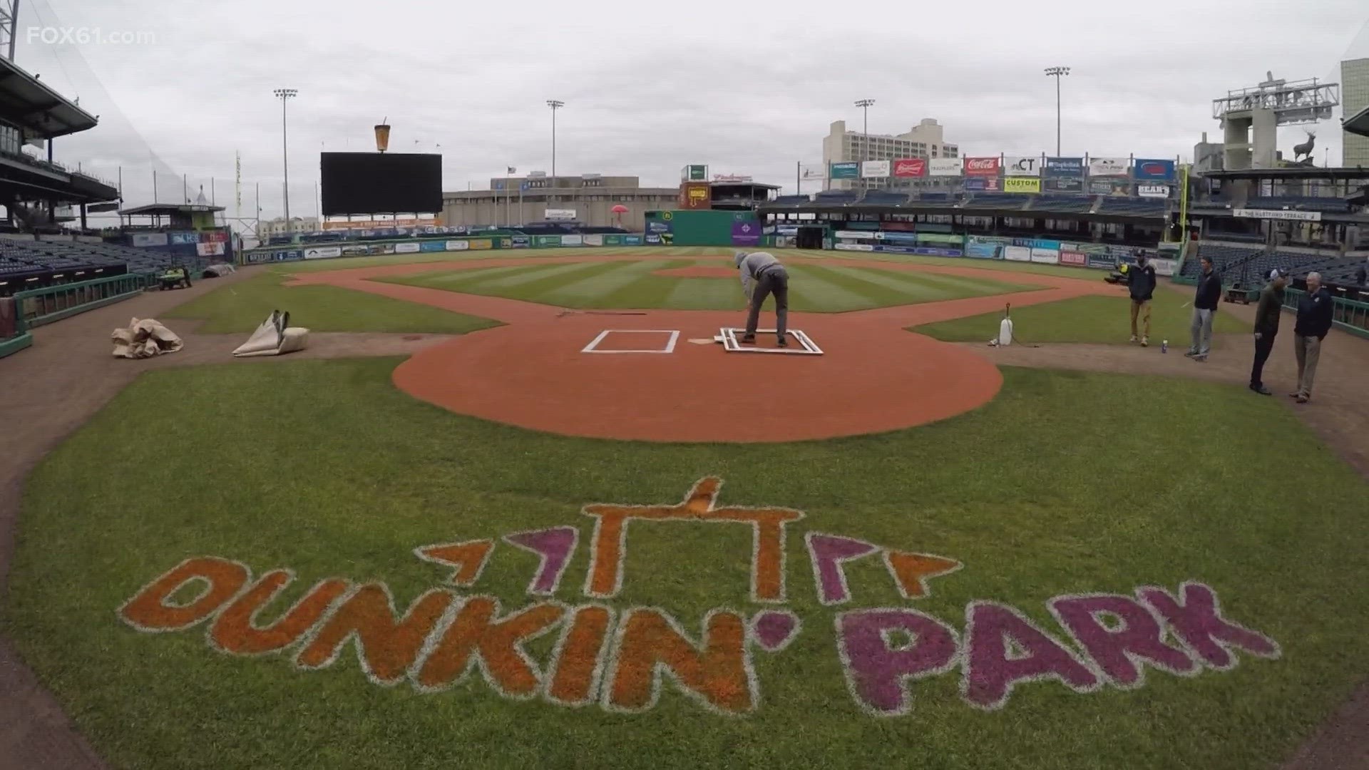 Yard Goats Grounds Crew gets ready for 2023 season